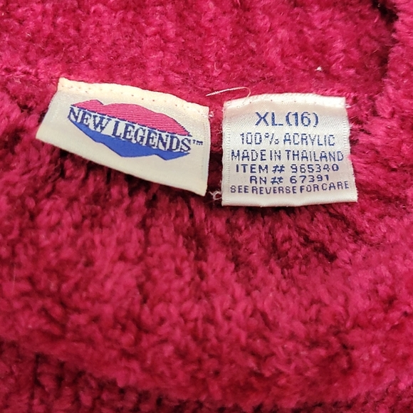 Girl's Chenille Sweater - Picture 3 of 3